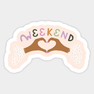 Weekend Sticker